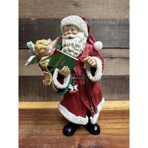 Vintage Clothtiques Possible Dreams Santa "Heaven Sent" In Box 1996